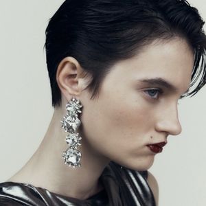 ZARA JEWEL earrings Silver NWT